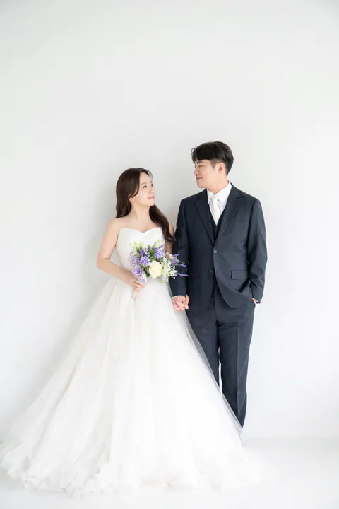 임종훈과 김수현의 웨딩 사진 2